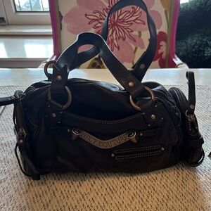 Juicy Couture Black Satchel Bag
